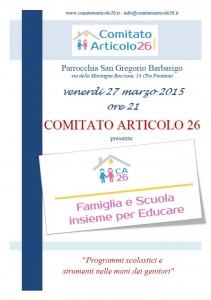 ComitatoArticolo26_FamigliaeScuolaInsiemePerEducare_20150327